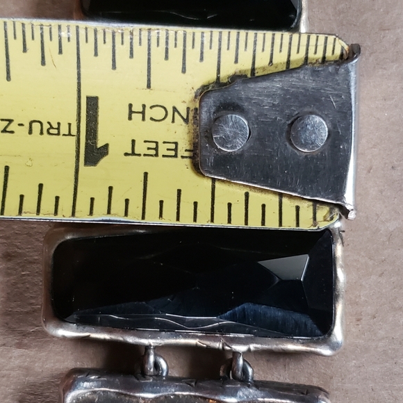 Silpada 925 black onyx bracelet - Picture 6 of 7